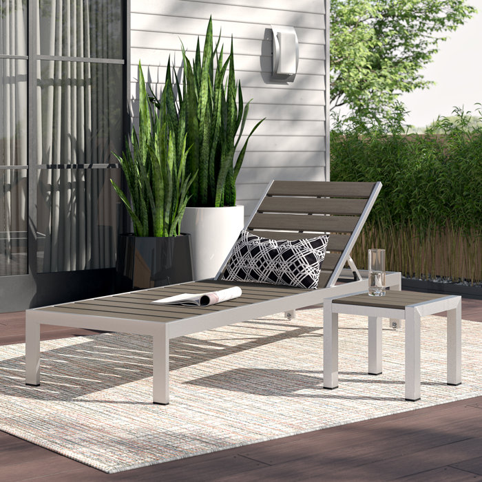 Orren Ellis Coline RecliningChaise Lounge Wayfair